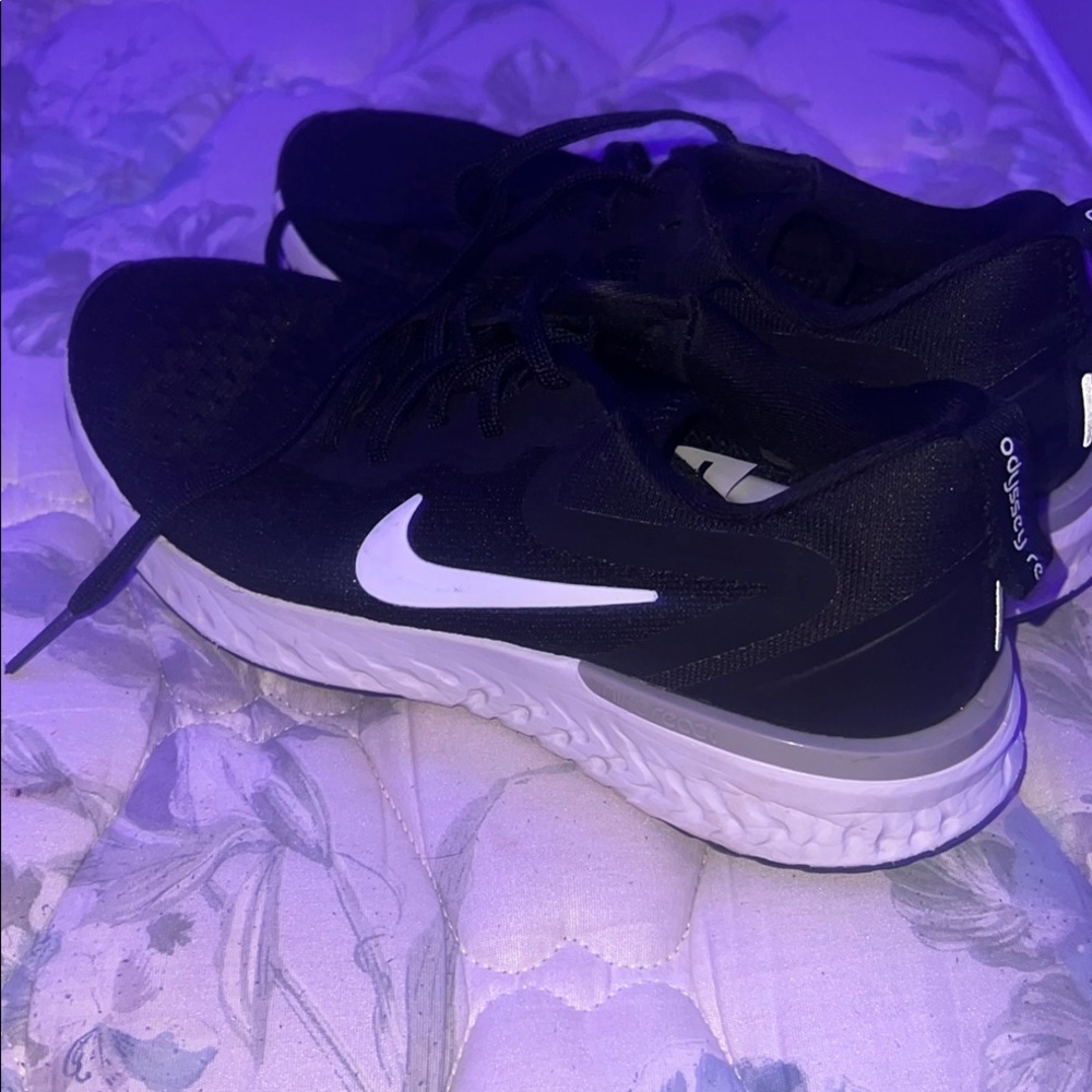 Nike Kids Black and White Sneakers